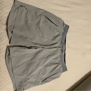 lululemon athletica Light Gray Athletic Shorts
